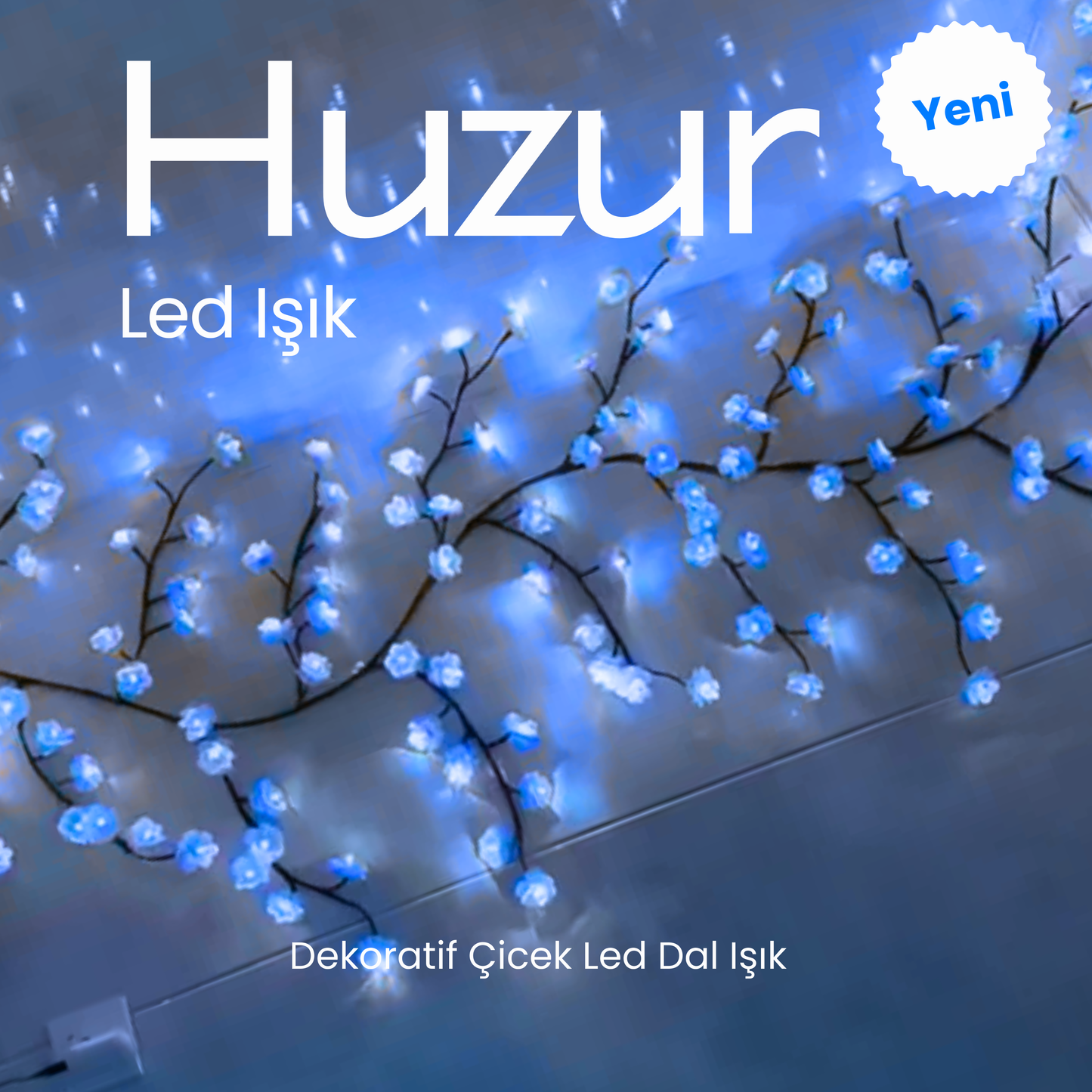 HARMONAA® Dekoratif Çicek LED Işık