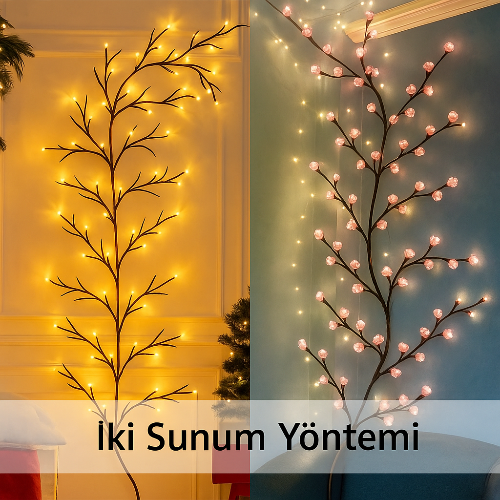 HARMONAA® Dekoratif Çiçek LED Işık