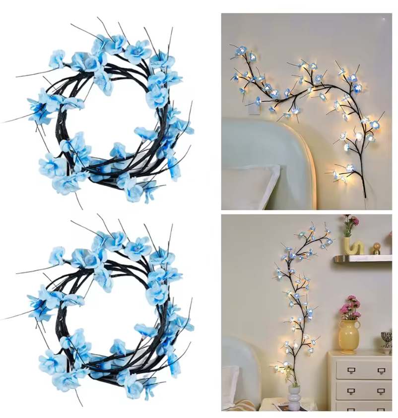 HARMONAA® Dekoratif Çicek LED Işık