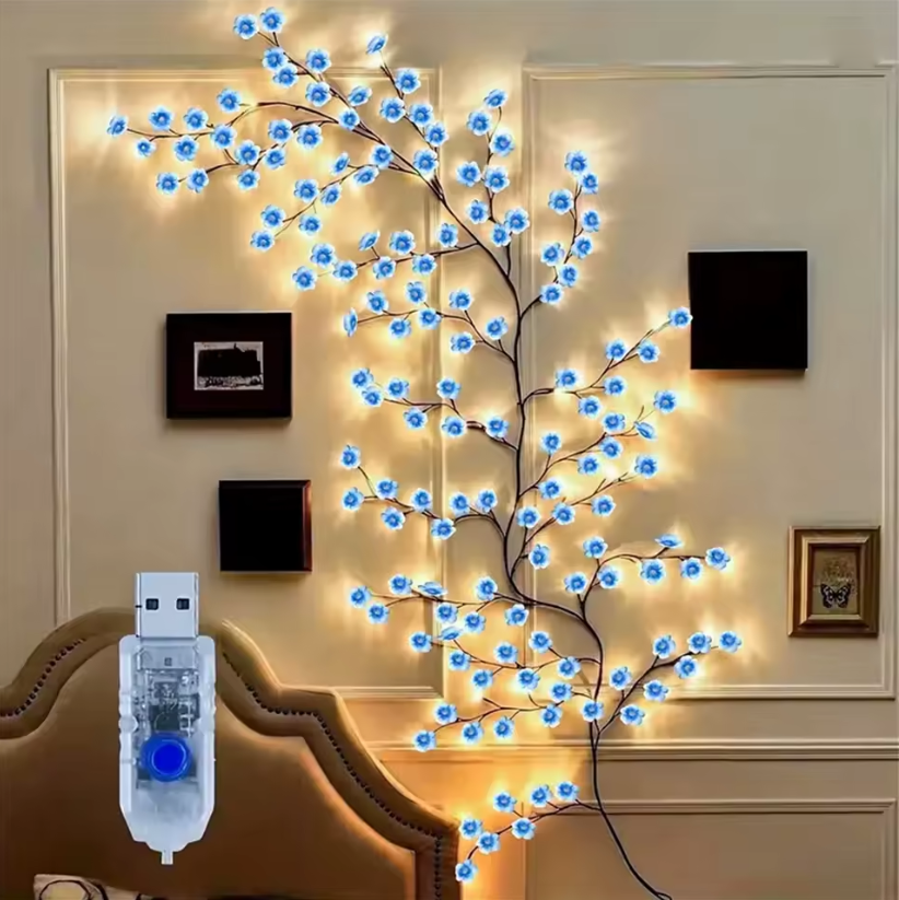 HARMONAA® Dekoratif Çicek LED Işık