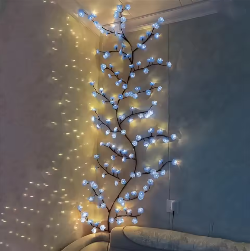 HARMONAA® Dekoratif Çicek LED Işık